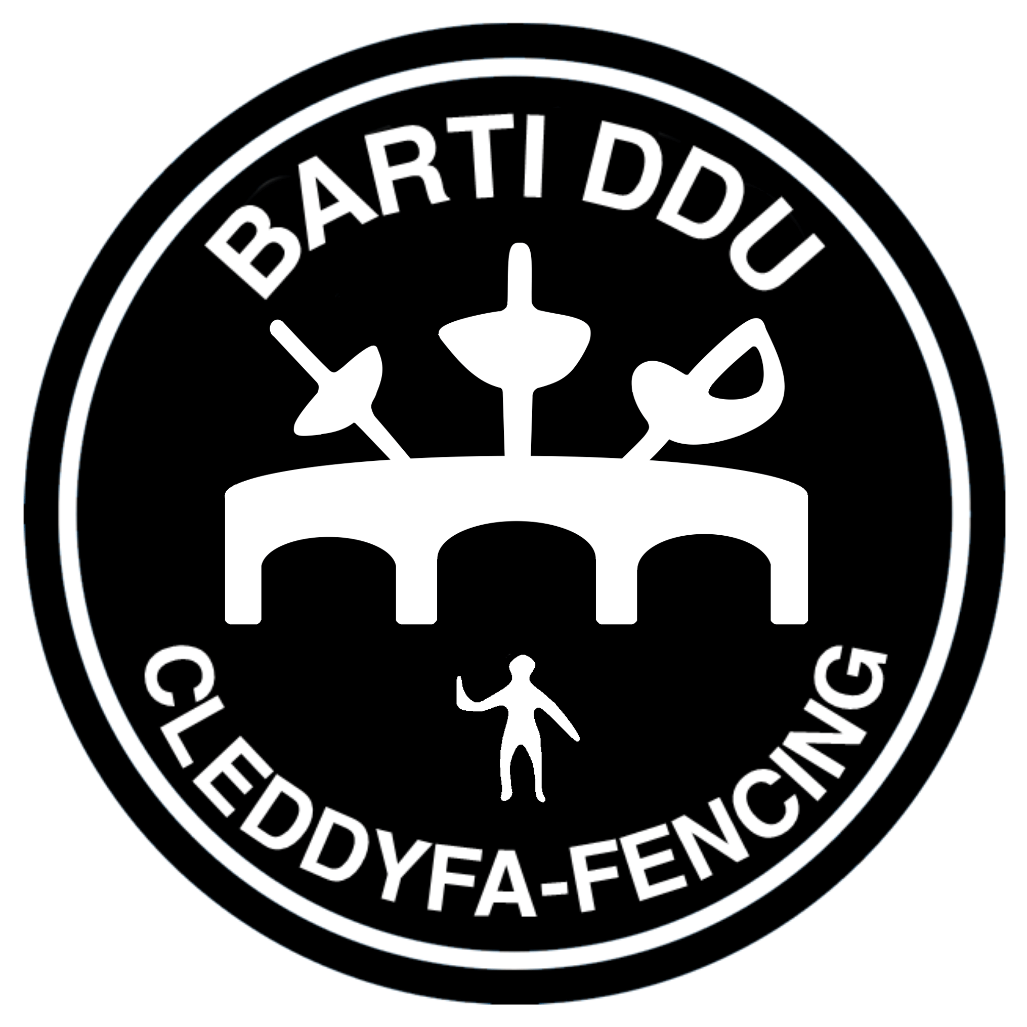 Barti ddu fencing logo